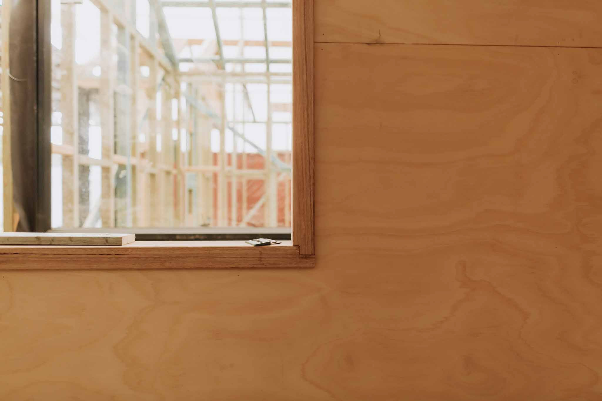 Plywood Cabin Interior by Zinc Studio