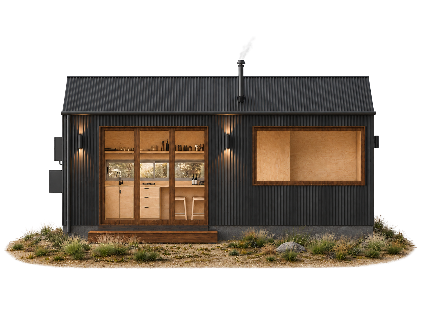 CA-01 cabin render in Monument